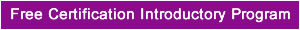 Free Certification Introductory Program 